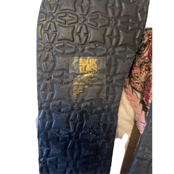 Muk Luks Womens Brown Memory Foam Slip-On Mule Beach Slider Summer Sandals Size - Picture 10 of 14